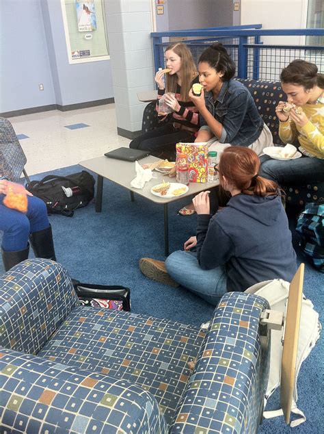 why not comfortable lounge and learn spaces in high school? | Learning