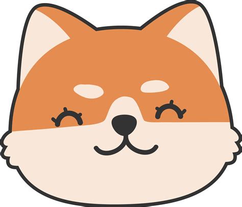 Cute Shiba Inu Dog Cartoon Element 10792477 Png