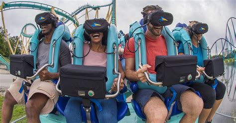 Virtual Reality Vr Tech Added To Theme Park Attractions