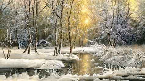 14 Free Desktop Wallpaper Winter Landscape