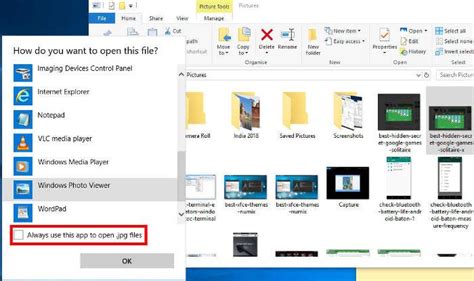 How To Set Windows Photo Viewer As Default In Windows 10