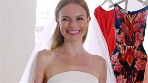 Kate Bosworth Sees Her Wedding Dress For The First Time Celebrity