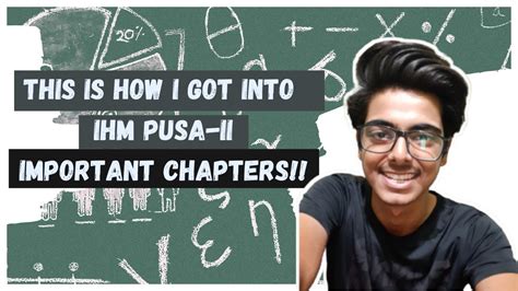 How To Get Admission Into Ihm Pusa Ii Important Chapters Nchmct