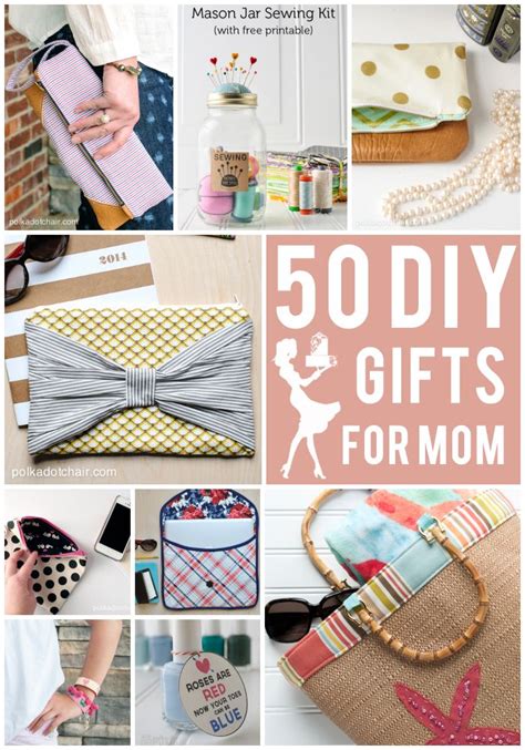 Anyone can run out and purchase something from the store, and while you can probably find a christmas present your recipient will love, diy christmas goodies just seem to mean a little bit more. 50+ DIY Mother's Day Gift Ideas & Projects | The Polka Dot ...