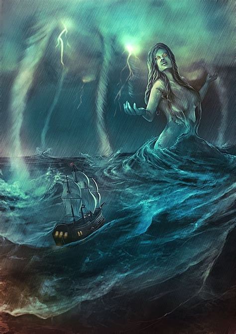 Coolest Mermaids Sea Goddesses And Lady Sea Monsters Part 1