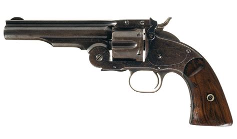 Scarce Wells Fargo Marked Smith And Wesson First Model Schofield Revolver