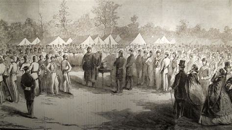 Civil War Camp Meeting This Huge Piece Of Artwork Dominate Flickr
