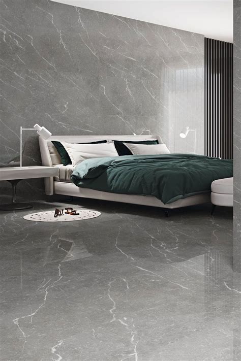 Florence Grey Polished Marble Effect Xl Porcelain Tile 1200x600mm In 2021 Grey Marble Floor