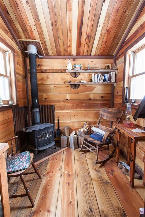 A Room Of Ones Own Log Cabin Interior Tiny House Cabin Cabin