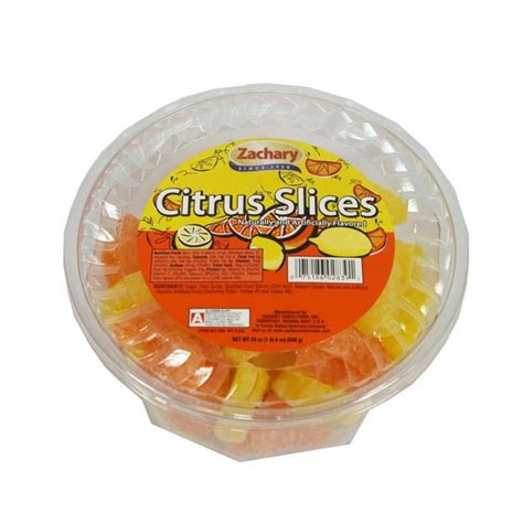 Zachary Citrus Slices Candy 24 Oz