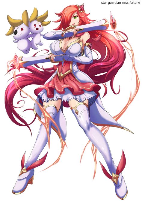 Miss Fortune And Star Guardian Miss Fortune League Of Legends Drawn By Torahime Roland