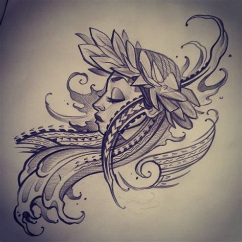 Cross crossstitch flower polynesian stitch polynesianflowerdesigncrossstitch. polynesian on Tumblr