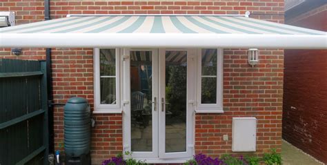 Electric Patio Awning Fitted In Romsey Awningsouth