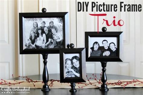 Use our diy picture frames to create your own wall. DIY Picture Frame Ideas - Thinking Outside The Box