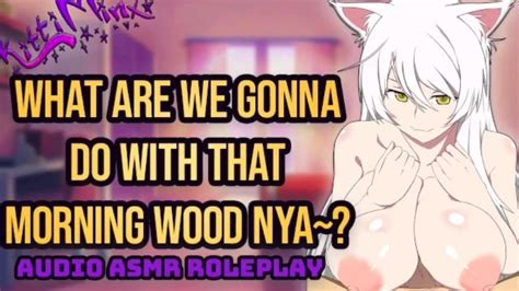 Asmr Your Big Boob Neko Cat Girlfriend Sucks Your Morning Wood Hard Hentai Anime Audio