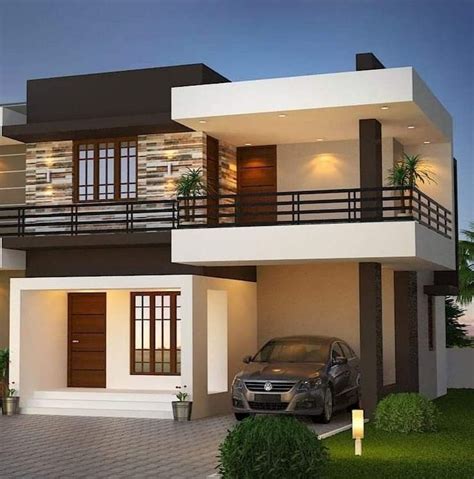 En este dia decidimos seleccionar más de 160 imagenes de las fachadas de casas mas hermosas que se encuentran en la coleccion de internet, bonitas casas con estilo minimalista, fachadas de casas pequeñas que son ultra modernas e inspiran a una decoración completa y creativa. https://i.pinimg.com/originals/54/80/8c ...