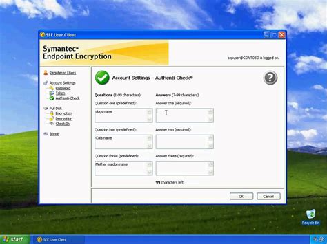 Symantec Endpoint Encryption User Authenti Check Updating Youtube