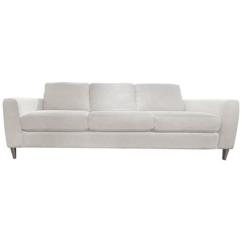 Palliser Atticus 77325 01 Dreamy Creamy Contemporary Sofa With Track