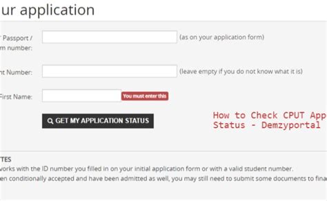 Cput Ac Za Status Check 2023 2024 Apply Online For Admission 2023