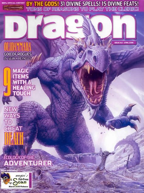 dragon magazine 342 pdf newspaper and magazine