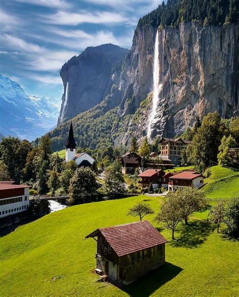 This Is What A Gorgeous Day Looks Like In Lauterbrunnen Valley