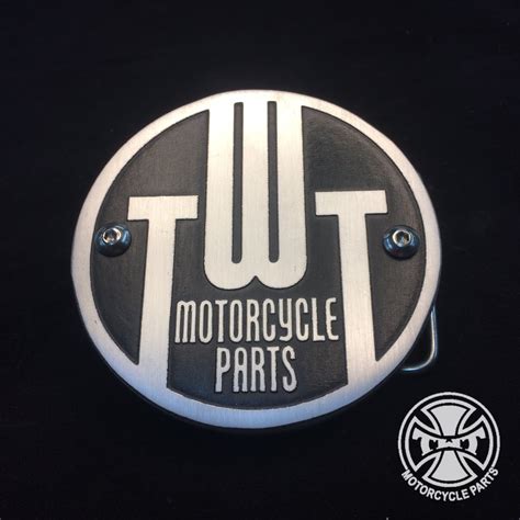 Twt Motorcycle Parts — Points Cover To Belt Buckle Backing Plate