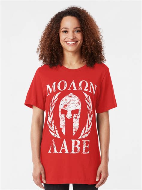 Molon Labe 1 T Shirt By Good4u Redbubble