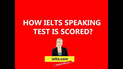 How Ielts Speaking Test Is Scored Youtube