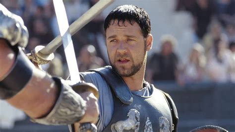 there was a behind the scenes feud over gladiator s most famous line