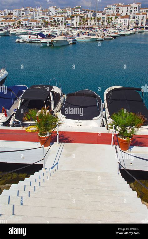 Exclusive Yacht Harbour Of Puerto Banús Marbella Costa Del Sol