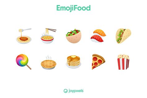 Emoji Food Icons By Joypixels Emoji Food Food Icons Emoji
