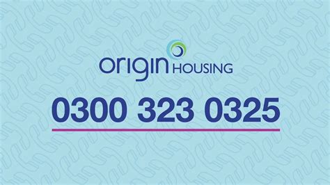 Animation to promote a change in phone number for Origin Housing - YouTube