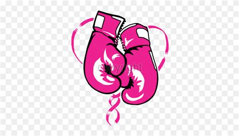 Boxing Gloves Clipart Pink Pink Boxing Gloves Clipart Flyclipart