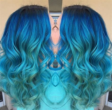 I think you should try out the ombre hair coloring if you really want a change. 18 Beautiful Blue Ombre Colors and Styles - PoPular Haircuts