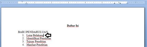 Cara Cepat Membuat Daftar Isi di Word Otomatis, Lengkap + Gambar – Sisi