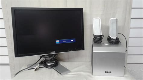 Lot Detail Dell Computer Monitor Sub Woofer And Speakers