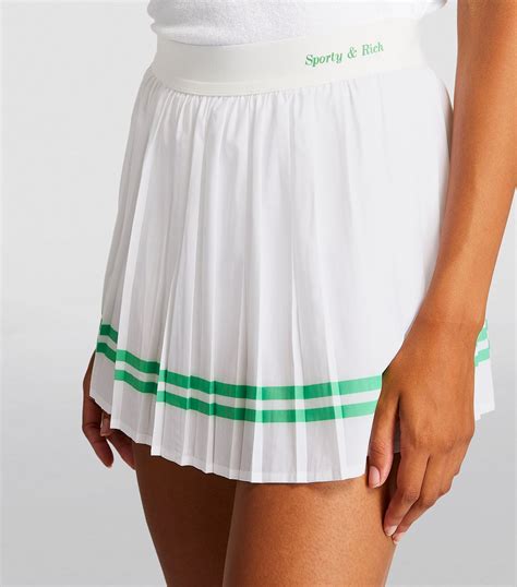 Sporty Rich Multi X Prince Tennis Mini Skirt Harrods UK