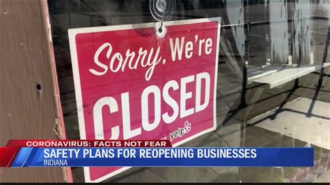Indiana Safety Plans For Reopening Businesses Youtube