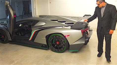 The Worlds Most Expensive Lamborghini Veneno 12 Million Dollars
