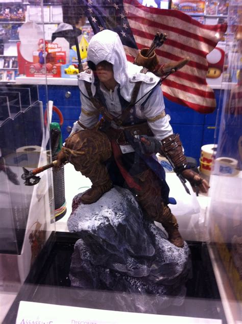 Assassins Creed III Freedom Edition Connor Statue Preview Saint Ism