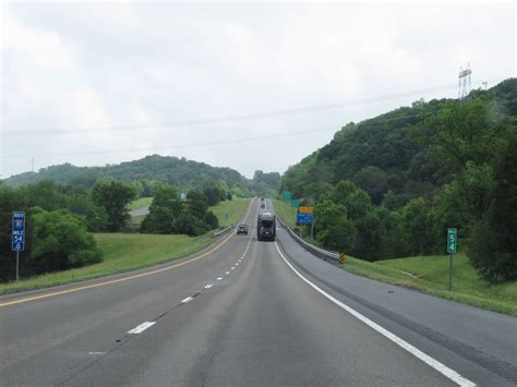 Tennessee Interstate 81 Northbound Cross Country Roads