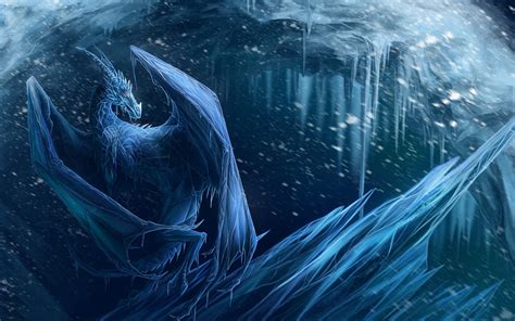 Ice Dragon Backgrounds Hd Pixelstalknet