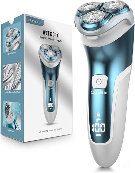 Electric Razor For Men Dynabliss Electric Rotary Shavers Waterproof