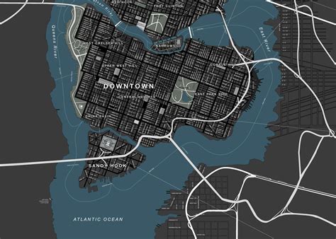 Maps Of Gotham DC Elseworlds