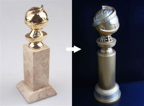 How Rga Redesigned The Golden Globe Trophy Inside And Out Muse By Clios