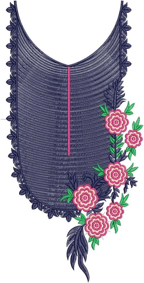 Neck Gala Embroidery Design Embroidery Designs Online Machine
