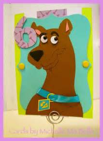 Scooby Doo Birthday Card Handmade Card By Michelle Ma Belle Birthday Cards Diy Scooby Doo