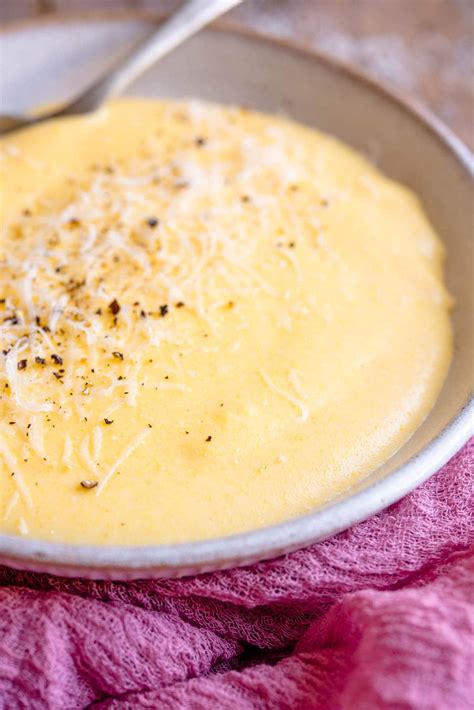 Creamy Polenta (Italian Cornmeal) - Inside The Rustic Kitchen