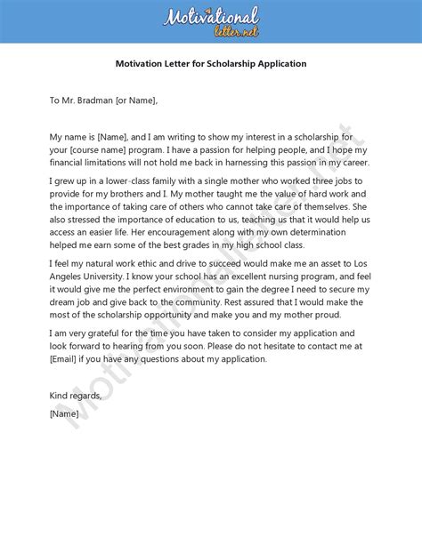 Example of introduction for motivational letter. Sample Motivation Letter for Job Application with Example PDF