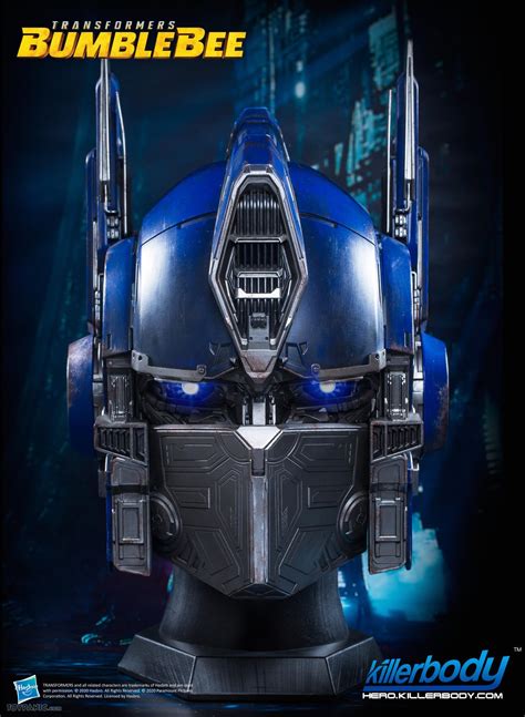 Officially Licensed Bumblebee Movie Optimus Prime Maskspeaker By